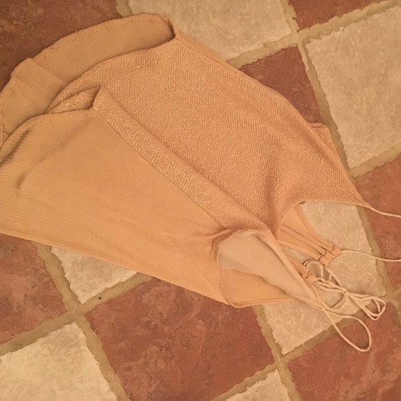 Zara textured natural colorized top - Picture 3 of 4